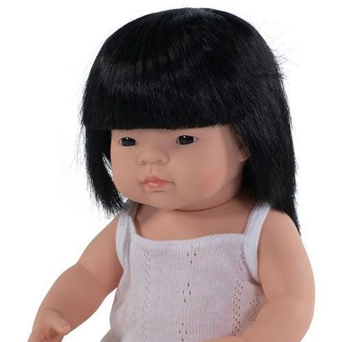 miniland babypop aziatisch meisje - 38 cm
