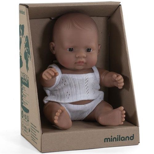 miniland babypop latin met ondergoed meisje - 21 cm