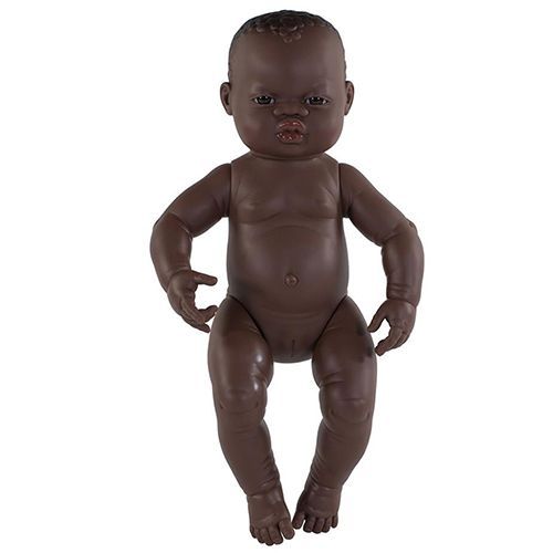 miniland babypop afrikaans meisje - 40 cm