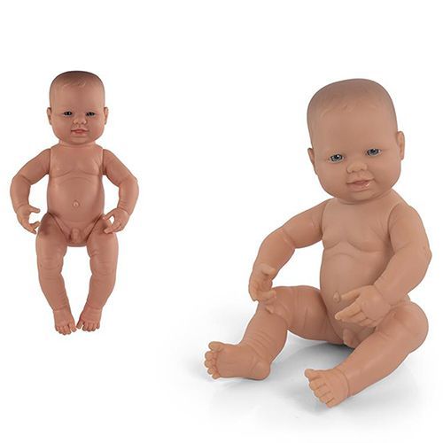 miniland babypop europese jongen - 40 cm