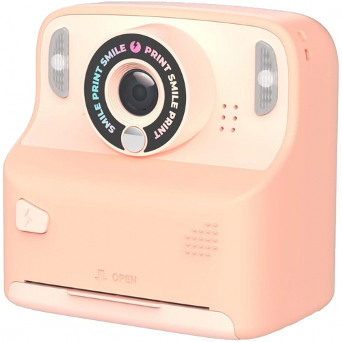 mob kindercamera met thermische printer - roze