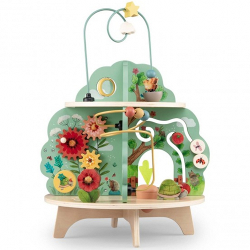 moulin roty activiteitentafel trois petits lapins