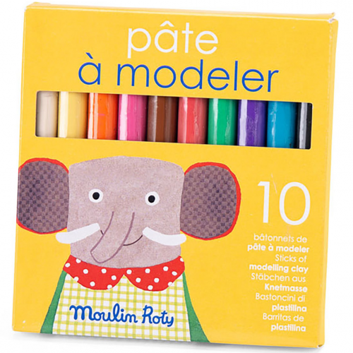 moulin roty boetseerklei les popipop - 10st