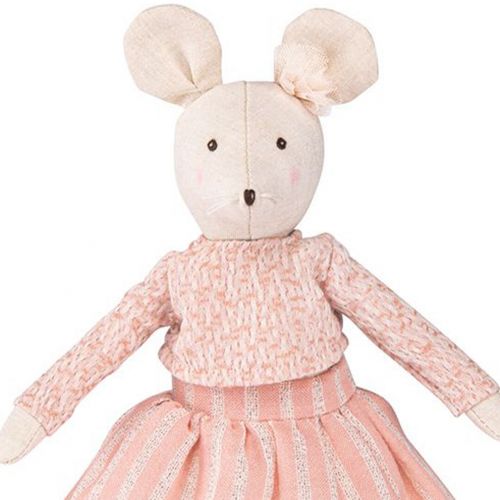 moulin roty knuffelmuis anna - 28 cm