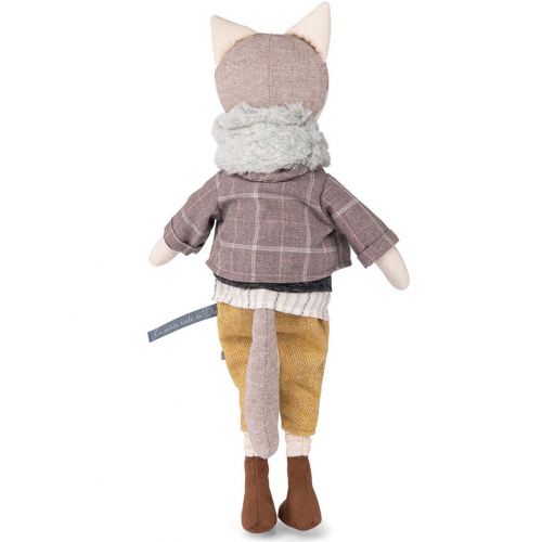 moulin roty knuffelvos justin - 40 cm