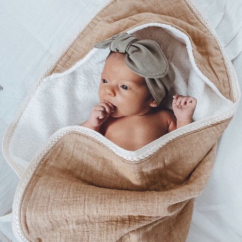 Mrs Ertha - Bandeau bébé fille Hana 0-6 mois