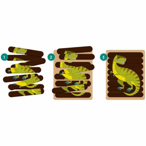 mudpuppy puzzel machtige dino's (24st)