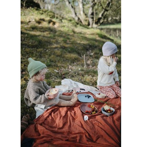 mushie kinderbekers caramel - 2st