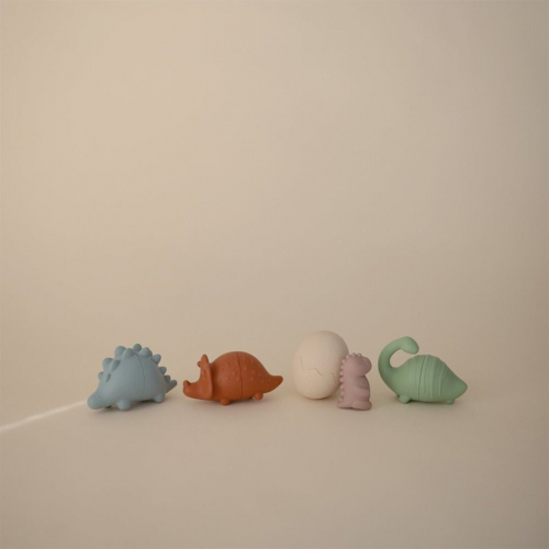 mushie badspeeltjes dino - 4st  