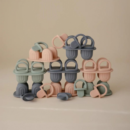 mushie ijsvormen - cambridge blue