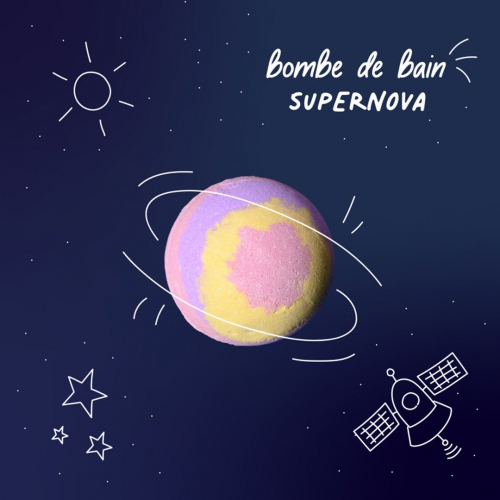 nailmatic boule de bain supernova