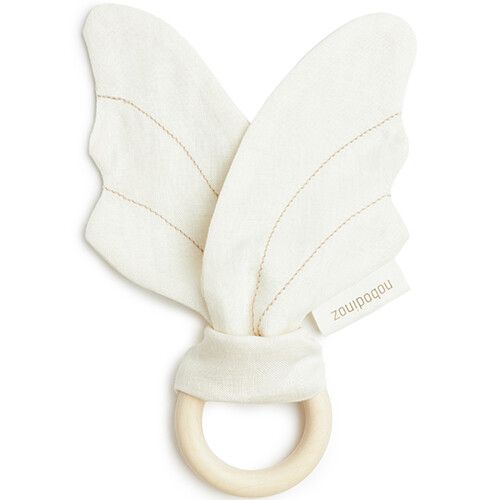 nobodinoz bijtring lin français - wings - off white