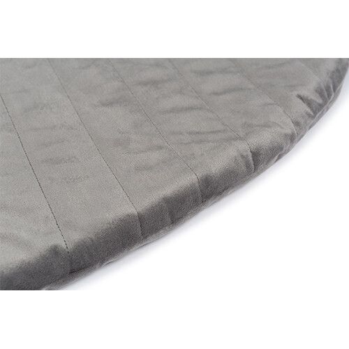 nobodinoz speelkleed kilimanjaro velvet - slate grey 105 cm