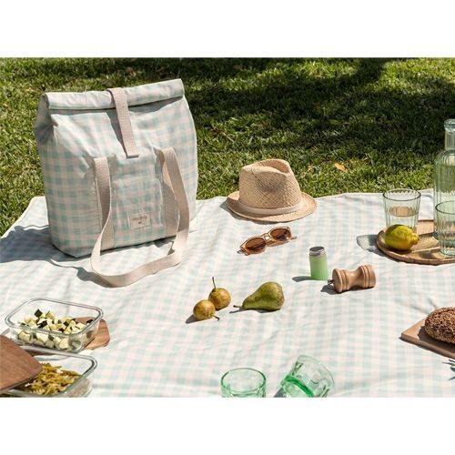 nobodinoz waterafstotend picknickkleed sunshine - opaline vichy