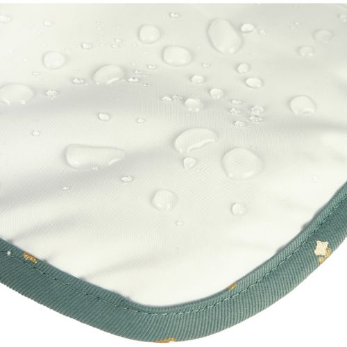 nobodinoz waterproof rugtas get ready - gold confetti - 29 cm