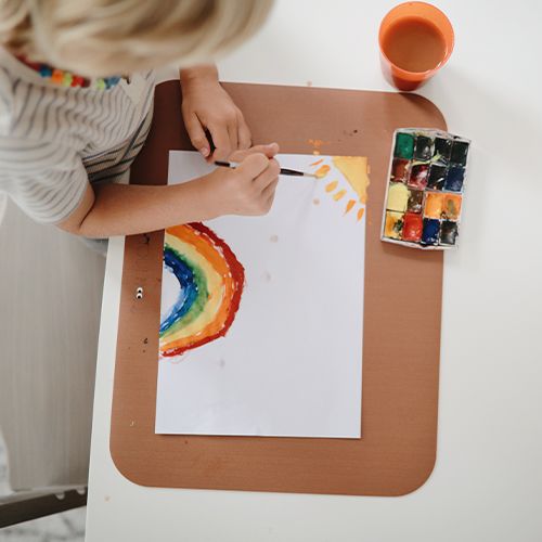 noui noui placemat dusty olive - 43 cm