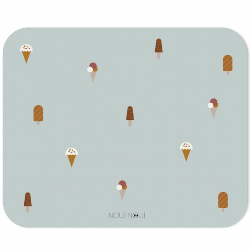 noui noui placemat ice cream grey - 55 cm