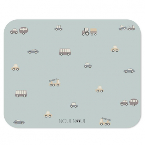 noui noui placemat little wheels - 43 cm