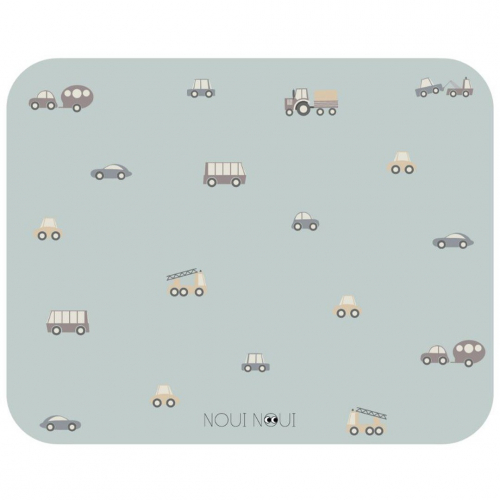 noui noui placemat little wheels - 55 cm