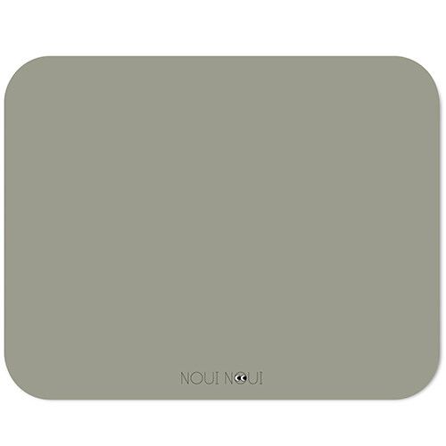 noui noui placemat olive haze grey - 43 cm