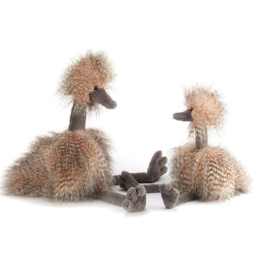 jellycat struisvogel odette - 49 cm