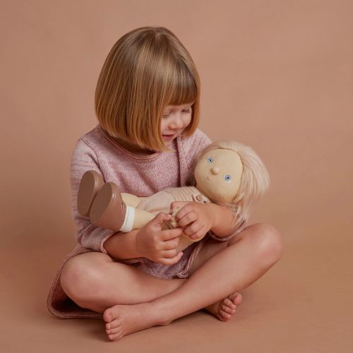 olli ella lappenpop dinkum doll - petal - 35 cm