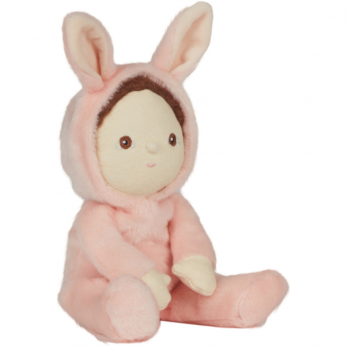 olli ella lappenpop dinky dinkum doll - bella bunny - 22 cm
