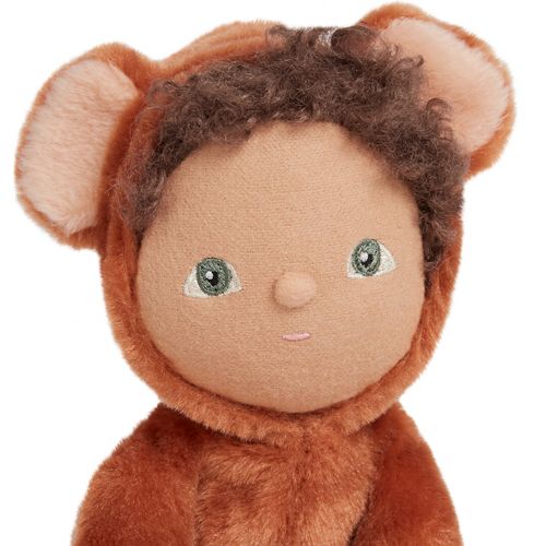 olli ella lappenpop dinky dinkum doll - bobby bear - 22 cm