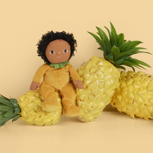 olli ella lappenpop dinky dinkum doll - pippa pineapple - 22 cm 