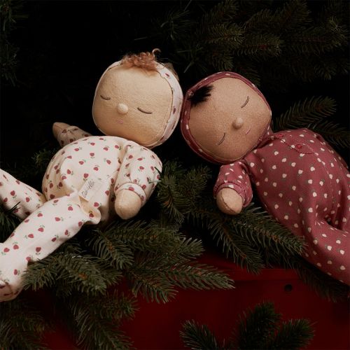 olli ella lappenpop dozy dinkum doll - holiday - custard - 32 cm