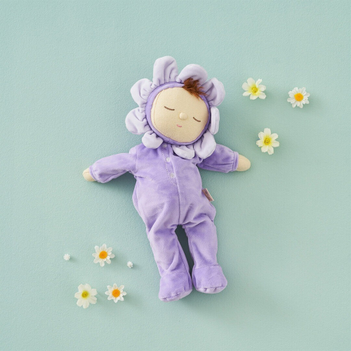 olli ella lappenpop dozy dinkum doll - pickle - lavender - 32 cm