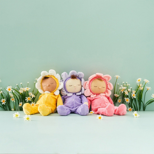 olli ella lappenpop dozy dinkum doll - pickle - lavender - 32 cm