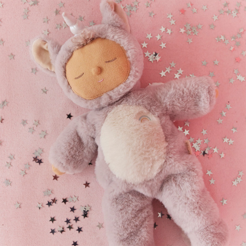 olli ella lappenpop eenhoorn cozy dinkum doll - sweetpea - 32 cm