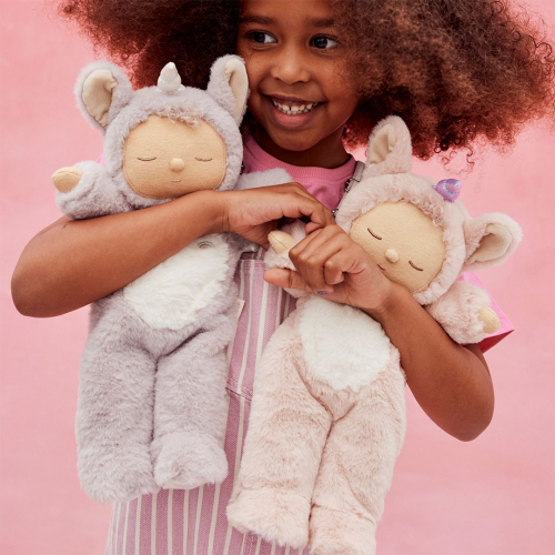 olli ella lappenpop eenhoorn cozy dinkum doll - sweetpea - 32 cm