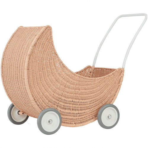 olli ella poppenwagen maan - seashell pink