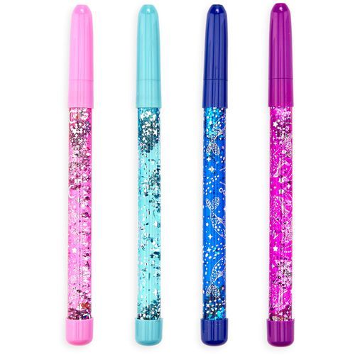 ooly glitter balpen celestial stars - assorti