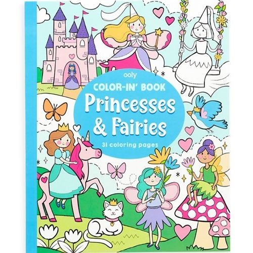 ooly kleurboek prinsessen & feeën 