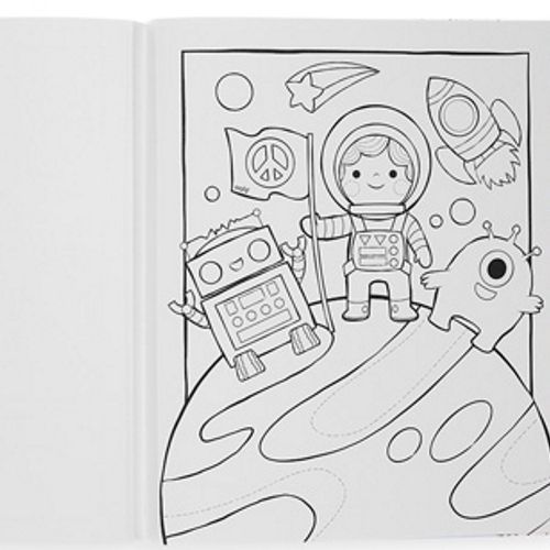 ooly kleurboek ruimtevaart 
