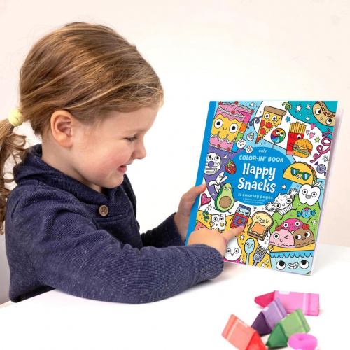 ooly kleurboek blije snacks