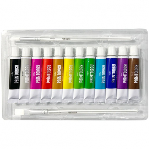 ooly paintology acrylverf - classic colors - 12st