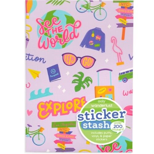 ooly stickers wanderlust - 200st