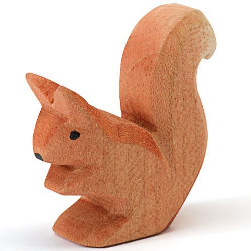 ostheimer eekhoorn zittend - 4,7 cm