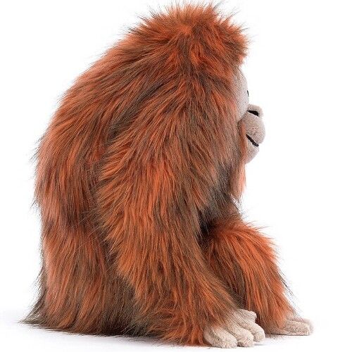 jellycat knuffelaap oswald orangutan - 34 cm