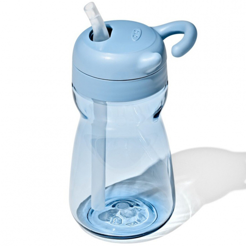 oxo tot drinkfles met rietje - dusk - 350 ml 