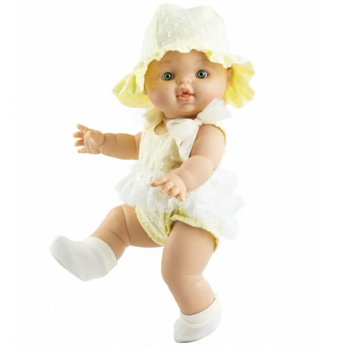 paola reina babypop gordi meisje lola - jurk - 34 cm