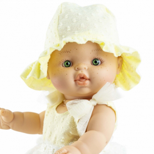 paola reina babypop gordi meisje lola - jurk - 34 cm