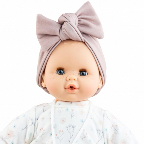 paola reina babypop sonia met geluid - bloemenpakje - 36 cm
