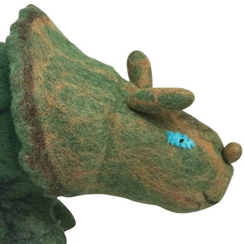 papoose toys knuffeldino triceratops - 45 cm
