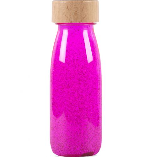 petit boum sensorische fles float - pink fluo