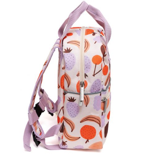 petit monkey peuterrugtas fruits 29 cm ilovespeelgoed